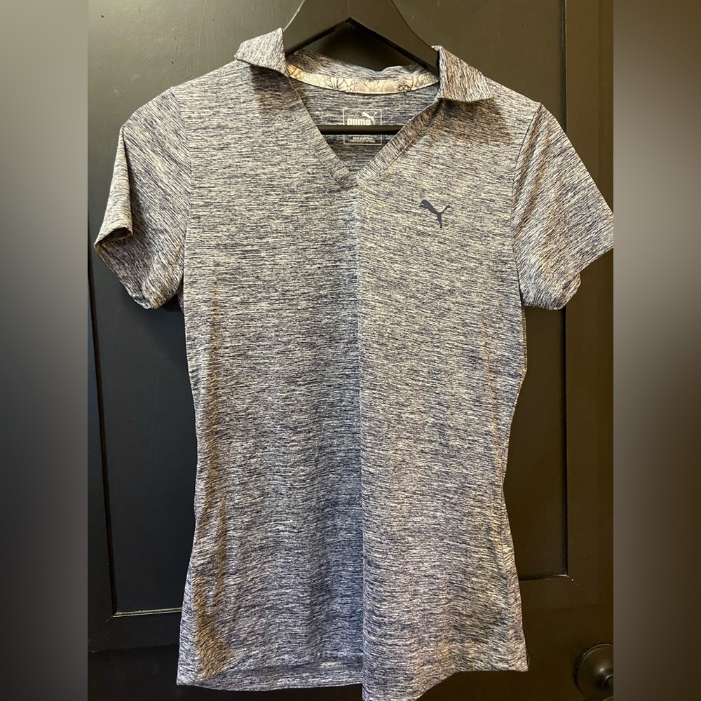 Puma Blue Heathered T-Shirt